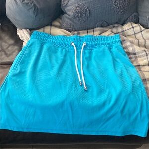 Emerald Blue Skort for Athletic Resort Wear